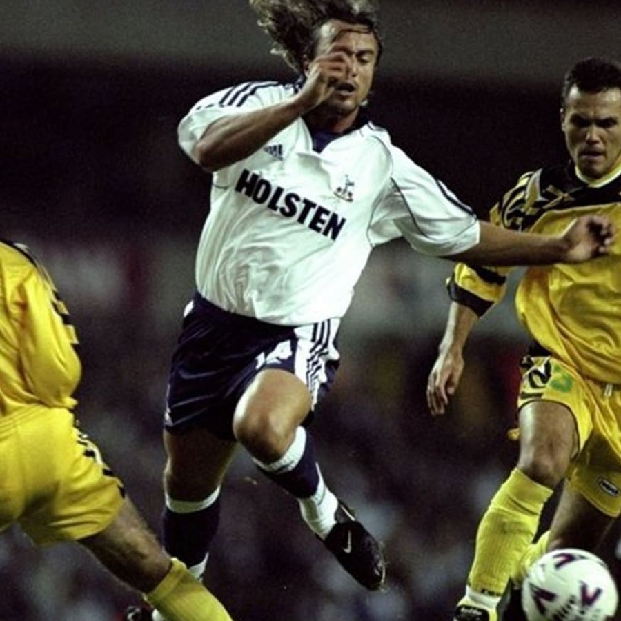 Maillot de football retro Tottenham Hotspur FC 1999-2001 N°14 Ginola - Adidas - Tottenham Hotspur FC
