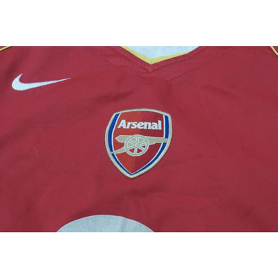 Maillot de football vintage Arsenal N°4 2004-2005 - Nike - Arsenal