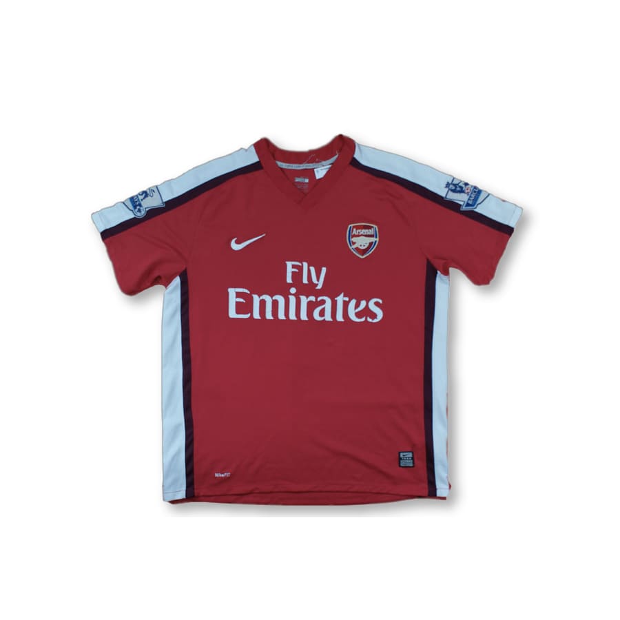 Maillot de football vintage Arsenal N°8 NASRI 2008-2009 - Nike - Arsenal