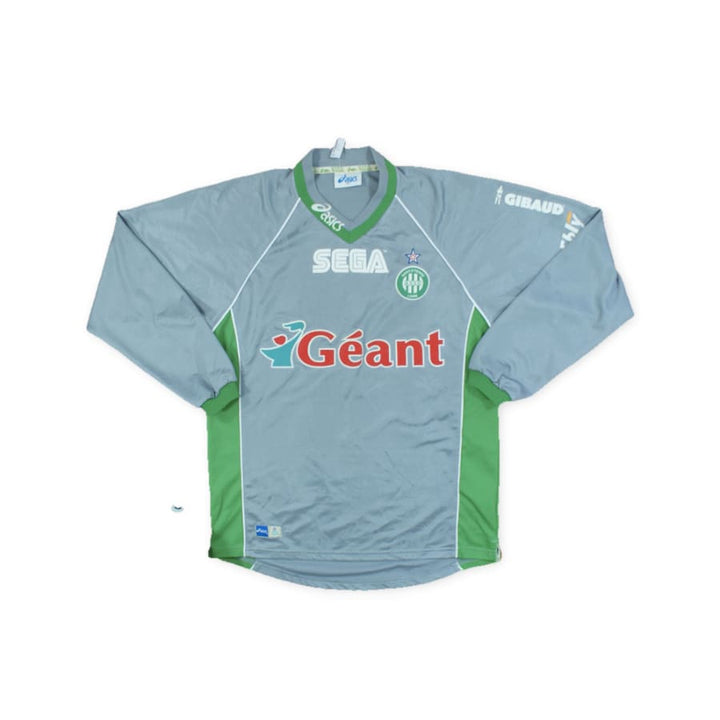Maillot ASSE Saint-Etienne Vintage 1999/2000 - Dédicacé - Taille S - Asics
