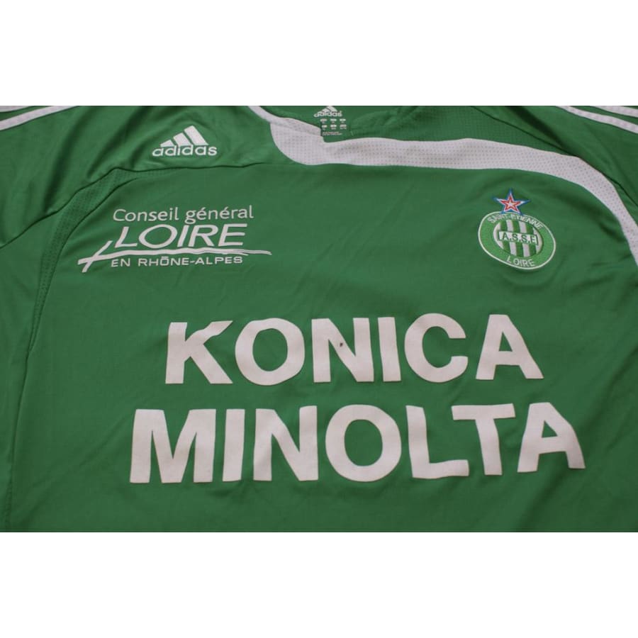 Maillot de football vintage AS Saint-Etienne 2007-2008 - Adidas - AS Saint-Etienne