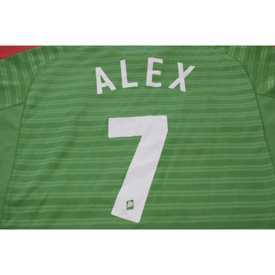 Maillot de football vintage AS Saint-Etienne N°7 ALEX 2000-2001 - Umbro - AS Saint-Etienne