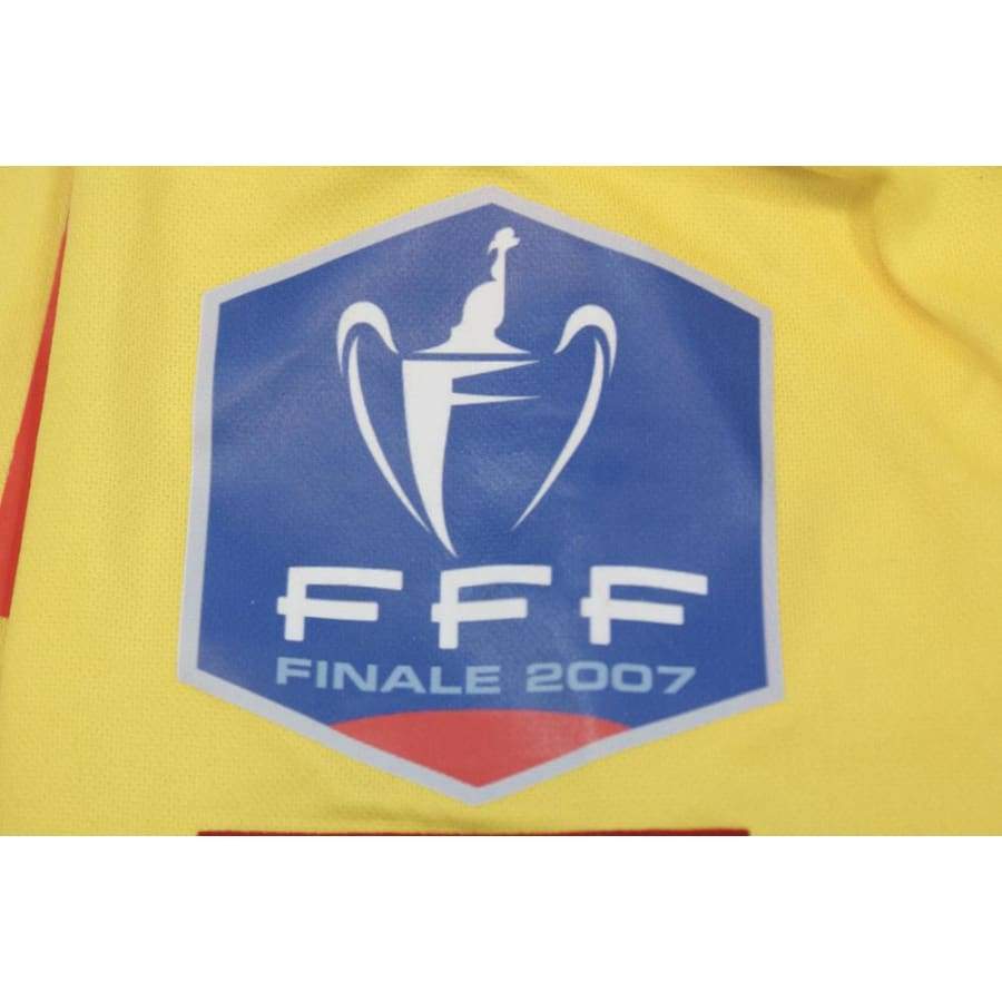 Maillot de football vintage Coupe de France FC Sochaux-Montbéliard 2006-2007 - Lotto - FC Sochaux-Montbéliard