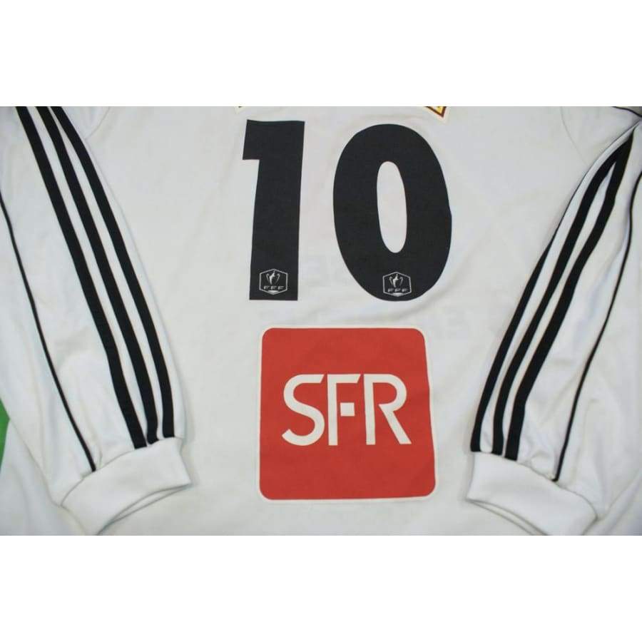 Maillot de football vintage Coupe de France N°10 90ème anniversaire 2007-2008 - Adidas - Coupe de France