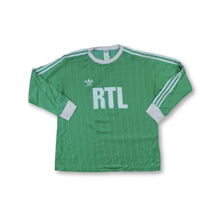 Maillot ASSE Vert Long Manches – Adidas – Taille L – Porté RTL Coupe De France