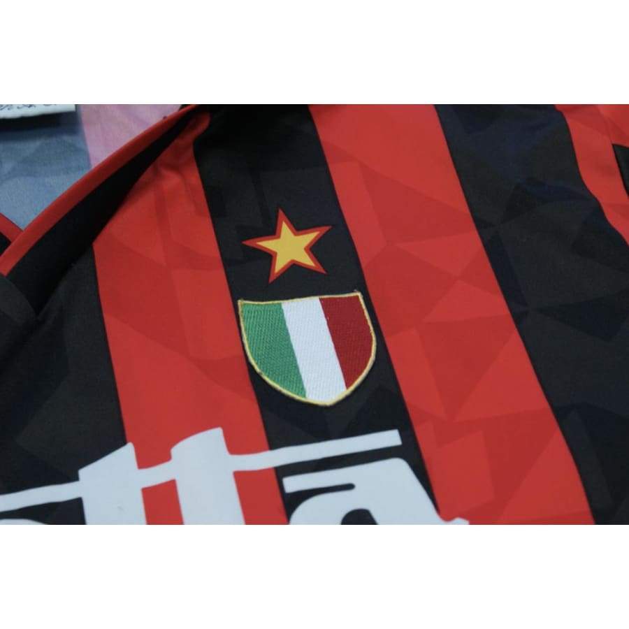 Maillot de football vintage domicile AC Milan 1993-1994 - Lotto - Milan AC