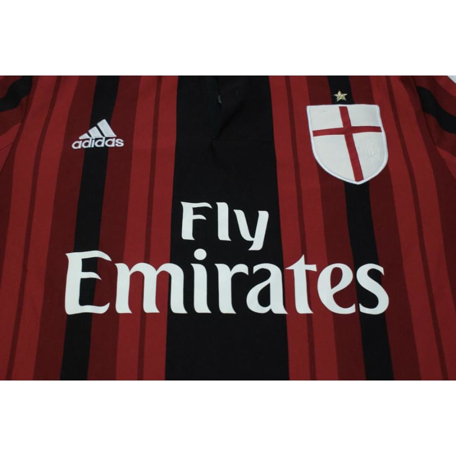 Maillot de football vintage domicile AC Milan N°92 El Shaarawy 2014-2015 - Adidas - Milan AC