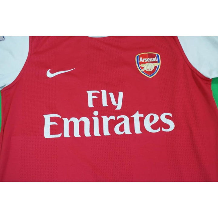 Maillot de football vintage domicile Arsenal FC N°8 NASRI Maillot de football vintage domicile Arsenal FC N°8 NASRI