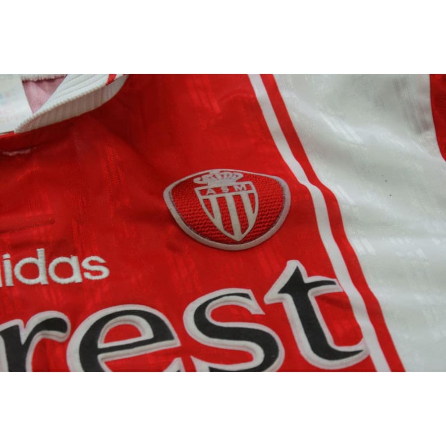 Maillot de football vintage domicile AS Monaco 1996-1997 - Adidas - AS Monaco