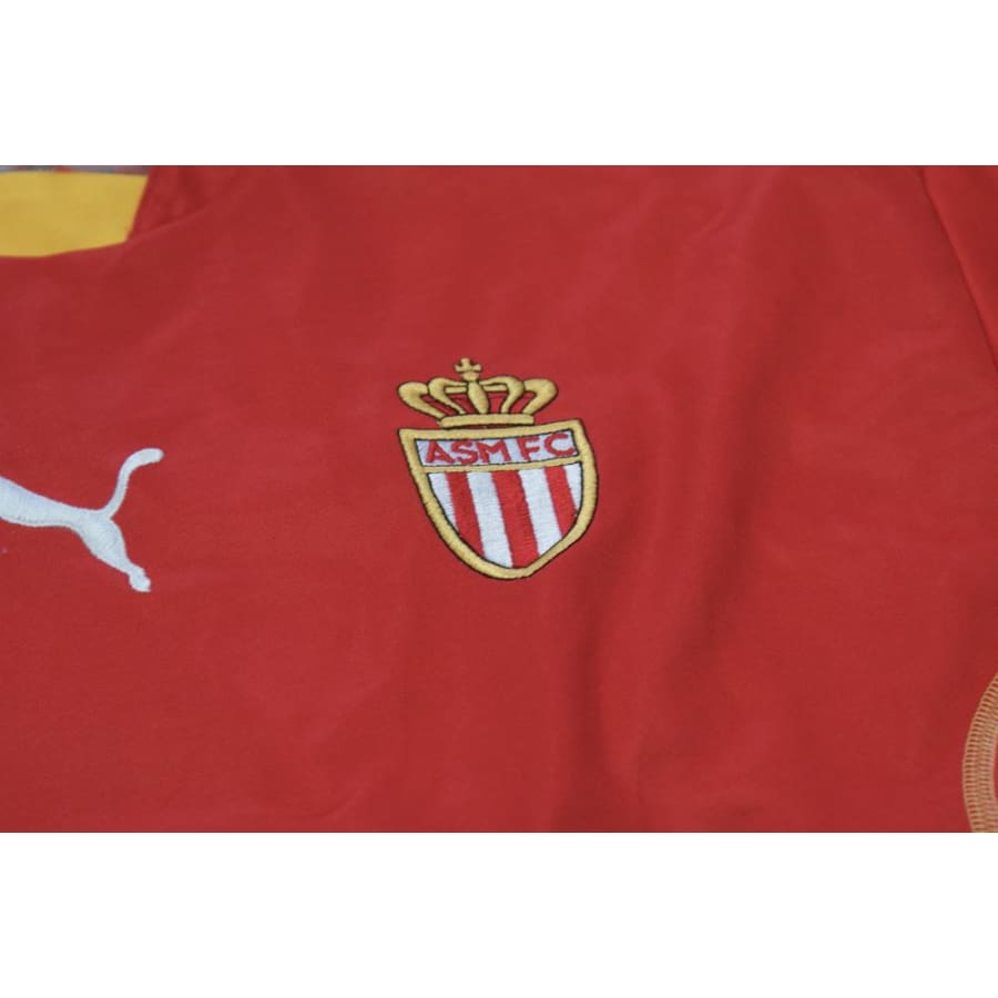 Maillot de football vintage domicile AS Monaco N°15 ZIKOS 2002-2003 - Puma - AS Monaco