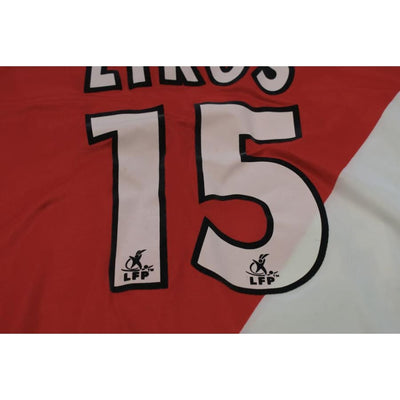 Maillot de football vintage domicile AS Monaco N°15 ZIKOS 2002-2003 - Puma - AS Monaco