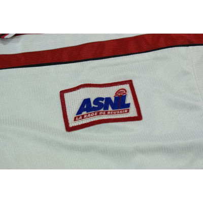Maillot de football vintage domicile AS Nancy Lorrain N°10 années 1990 - Le coq sportif - AS Nancy Lorraine