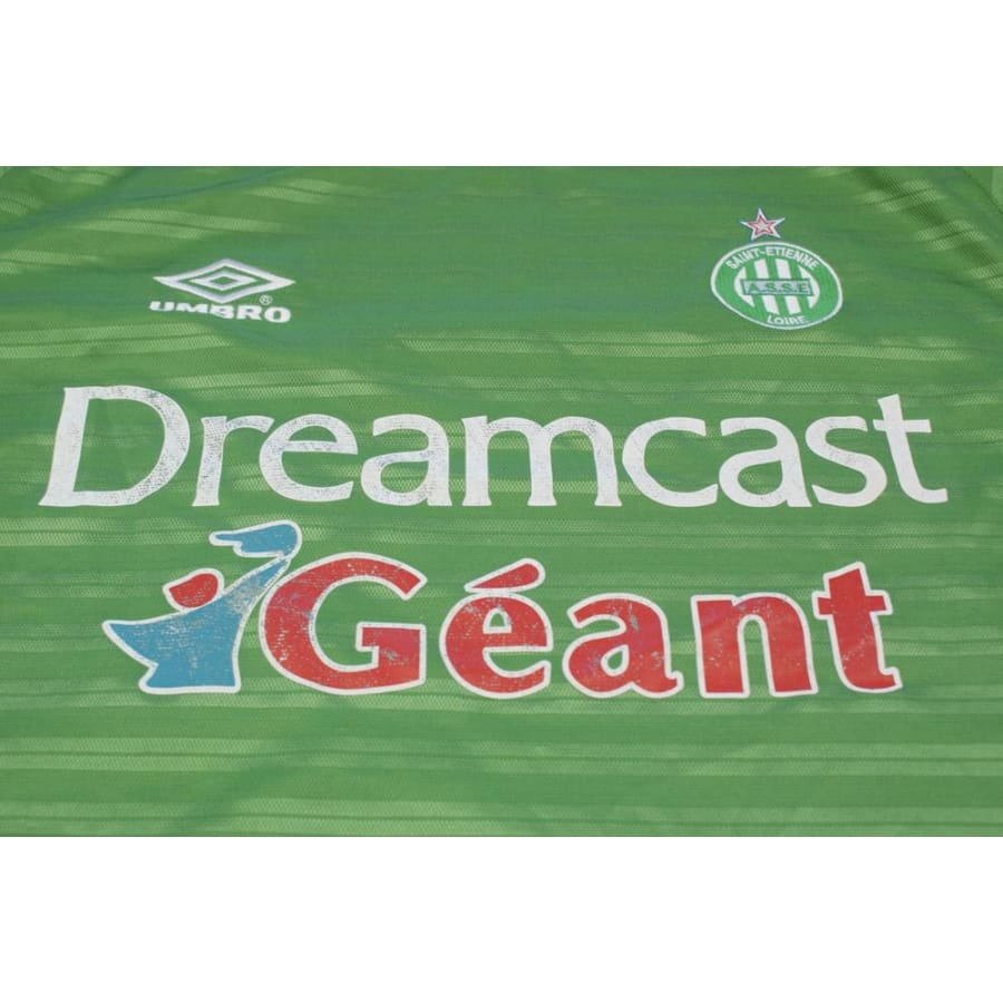 Maillot de football vintage domicile AS Saint-Etienne 2000-2001 - Umbro - AS Saint-Etienne