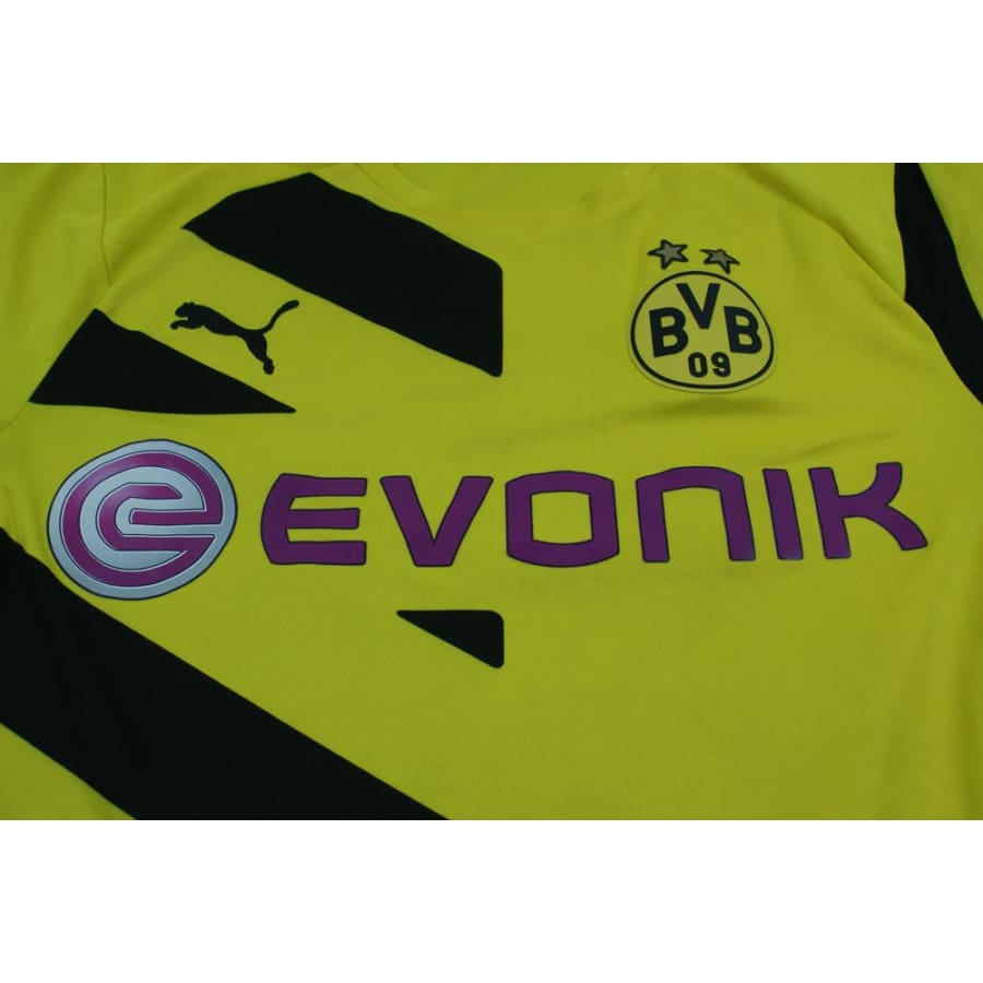 Maillot de football vintage domicile Borussia Dortmund N°11 REUS 2014-2015 - Puma - Borossia Dortmund