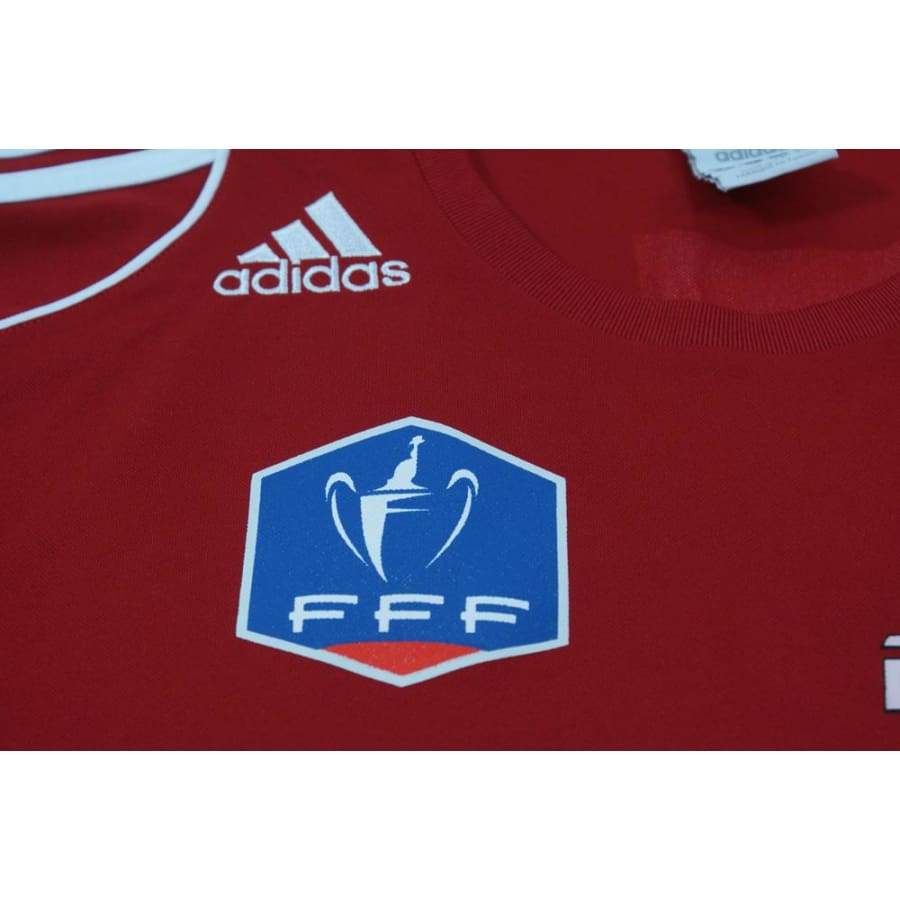 Maillot de football vintage domicile Coupe de France N°6 années 2000 - Adidas - Coupe de France