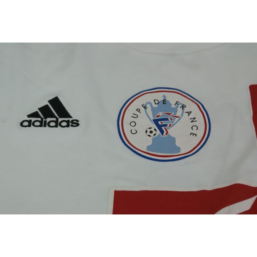 Maillot de football vintage domicile Coupe de France N°6 années 2000 - Adidas - Coupe de France