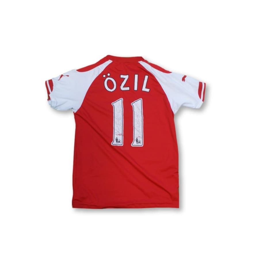 Maillot de football vintage domicile enfant Arsenal FC N°11 OZIL 2014-2015 - Puma - Arsenal