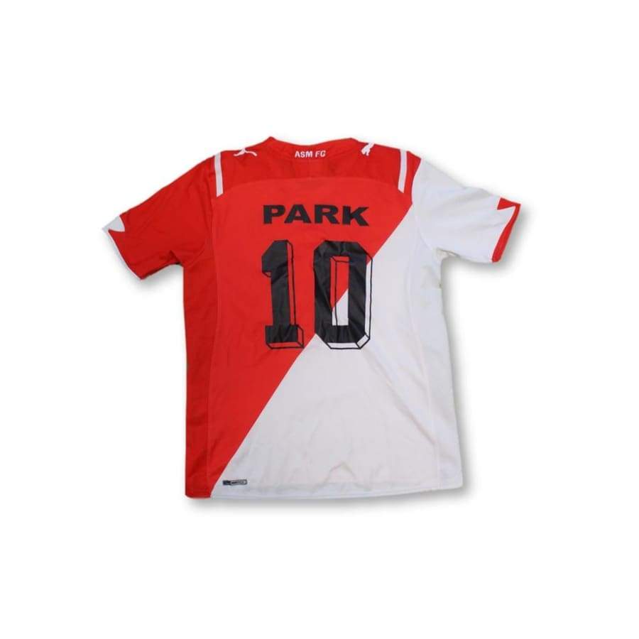 Maillot de football vintage domicile enfant AS Monaco N°10 PARK 2009-2010 - Puma - AS Monaco