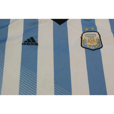Maillot de football vintage domicile enfant équipe dArgentine 2014-2015 - Adidas - Argentine