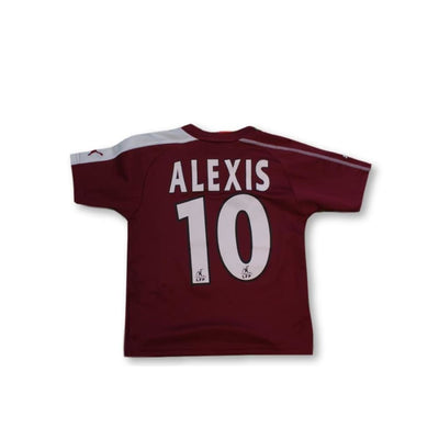 Maillot de football vintage domicile enfant FC Metz N°10 ALEXIS 2005-2006 - Puma - FC Metz