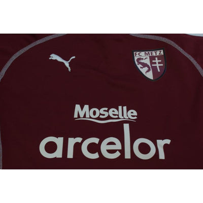 Maillot de football vintage domicile enfant FC Metz N°10 ALEXIS 2005-2006 - Puma - FC Metz