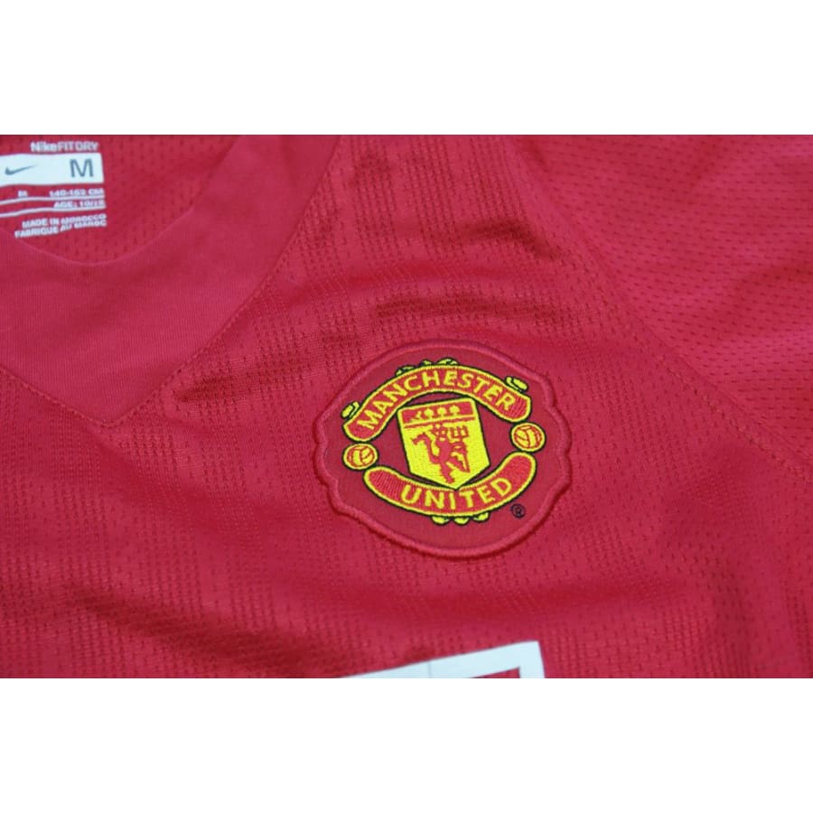 Maillot de football vintage domicile enfant Manchester United 2007-2008 - Nike - Manchester United