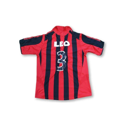 Maillot de football vintage domicile enfant Milan AC N°3 LEO 2005-2006 - Adidas - Milan AC