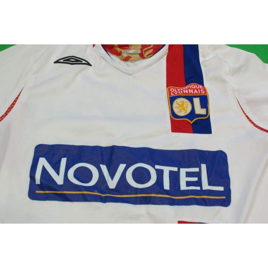 Maillot de football vintage domicile enfant Olympique Lyonnais 2007-2008 - Umbro - Olympique Lyonnais