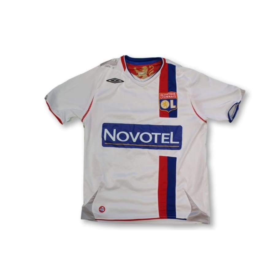 Maillot de football vintage domicile enfant Olympique Lyonnais 2007-2008 - Umbro - Olympique Lyonnais