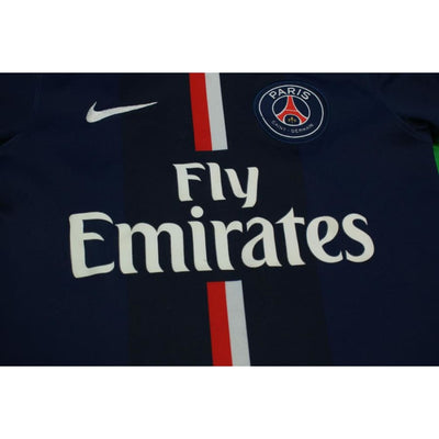 Maillot de football vintage domicile enfant Paris Saint-Germain PSG N°10 ROBIN 2014-2015 - Nike - Paris Saint-Germain