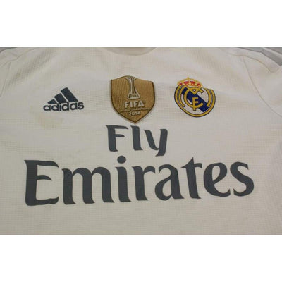 Maillot de football vintage domicile enfant Real Madrid CF 2015-2016 - Adidas - Real Madrid