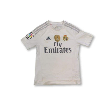 Maillot de football vintage domicile enfant Real Madrid CF 2015-2016 - Adidas - Real Madrid