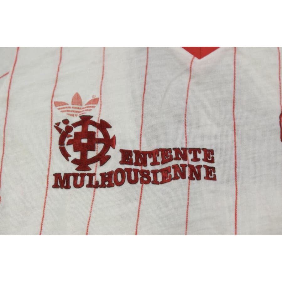 Maillot de football vintage domicile Entente Mulhousienne N°4 années 1990 - Adidas - Autres championnats