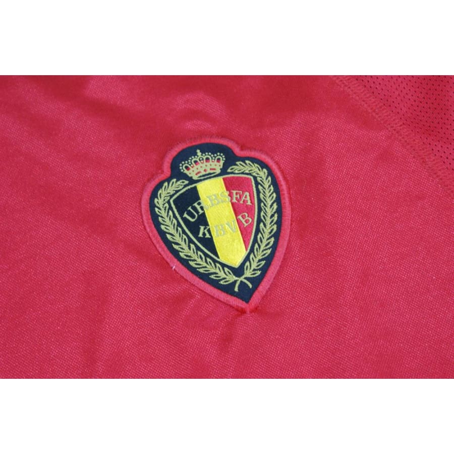 Maillot de football vintage domicile équipe de Belgique 2000-2001 - Nike - Belgique