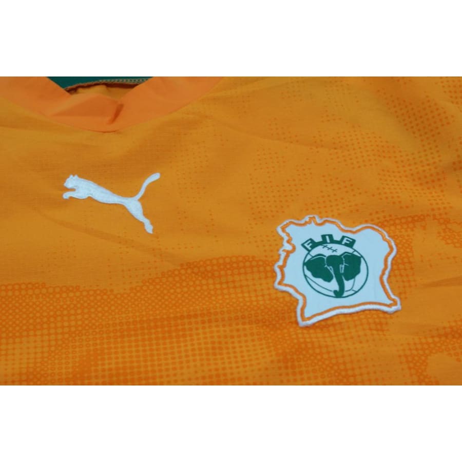Maillot de football vintage domicile équipe de Côte d’Ivoire 2006-2007 - Puma - Côte d’Ivoire