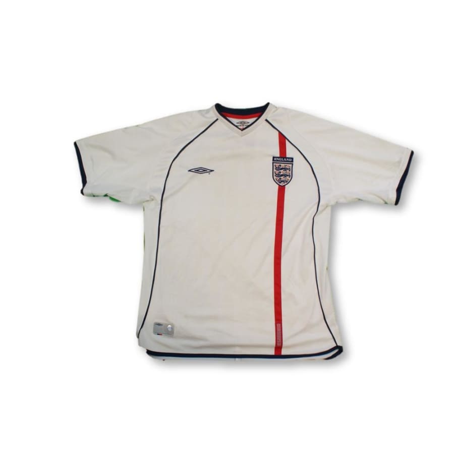 Maillot de football vintage domicile équipe dAngleterre 2002-2003 - Umbro - Angleterre
