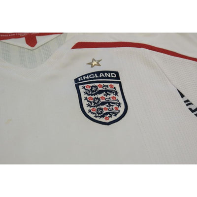 Maillot de football vintage domicile équipe dAngleterre N°7 BECKHAM 2007-2008 - Umbro - Angleterre