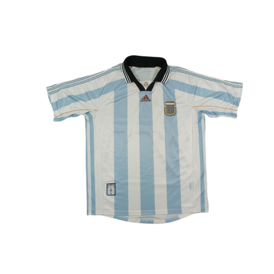 Maillot de football vintage domicile équipe d’Argentine 1998-1999 - Adidas - Argentine