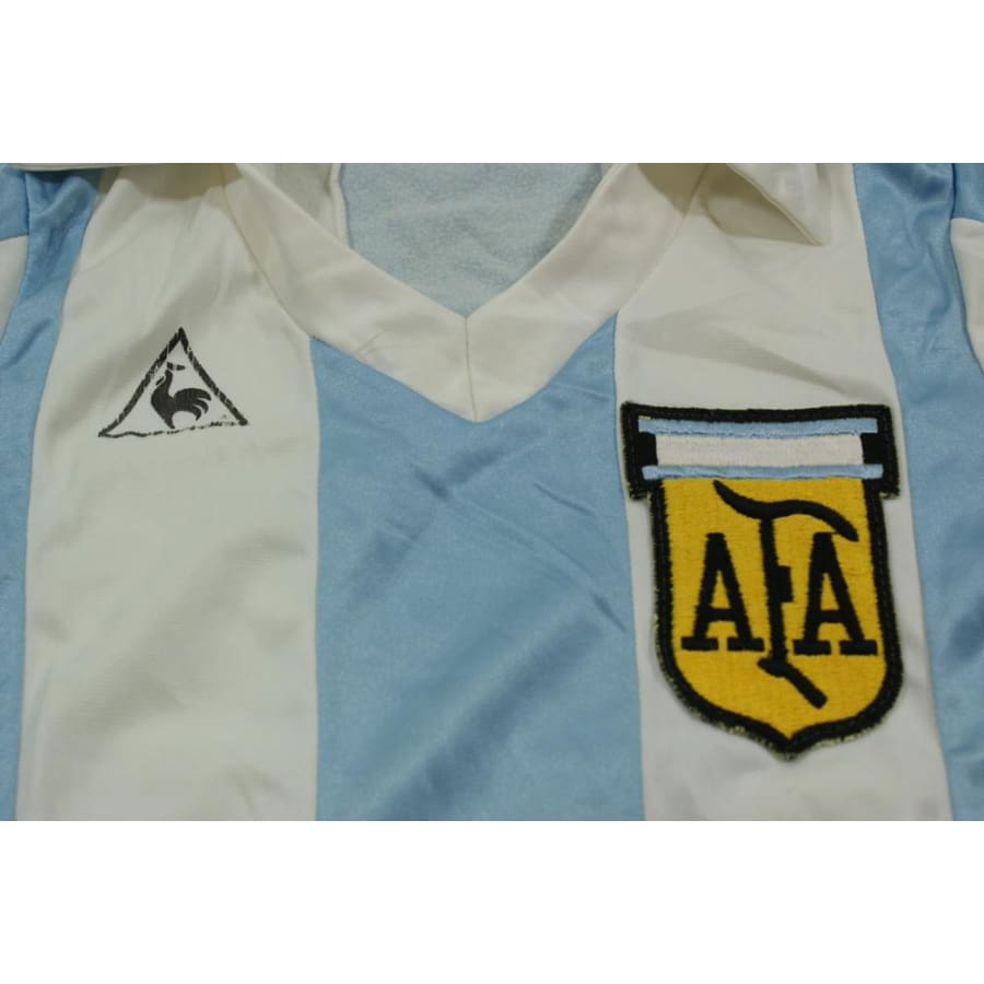 Maillot de football vintage domicile équipe d’Argentine années 1980 - Le coq sportif - Argentine