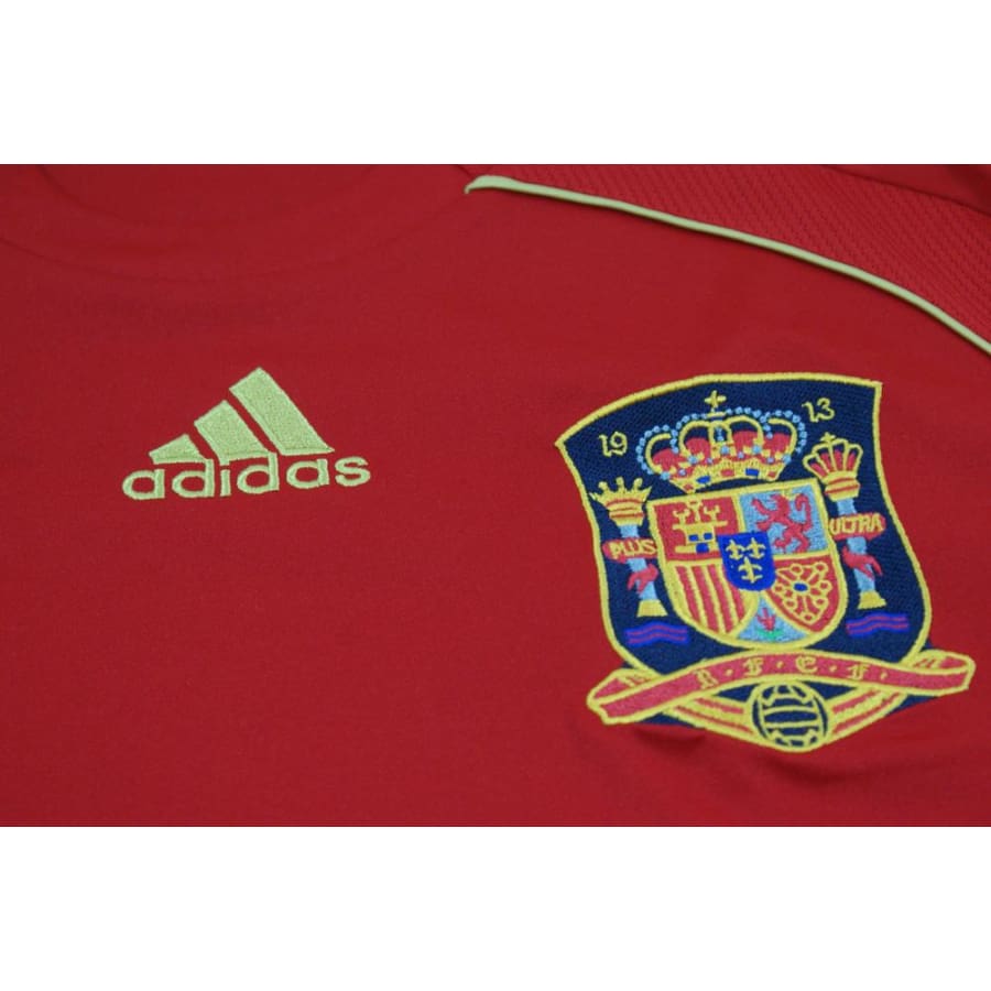 Maillot de football vintage domicile équipe d’Espagne 2007-2008 - Adidas - Espagne