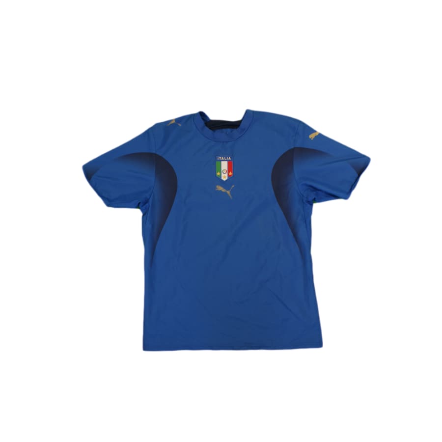 Maillot de football vintage domicile équipe d’Italie 2006-2007 - Puma - Italie