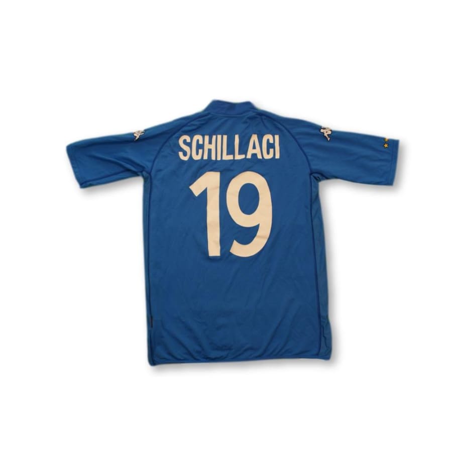 Maillot de football vintage domicile équipe dItalie N°19 SCHILLACI années 1990 - Kappa - Italie