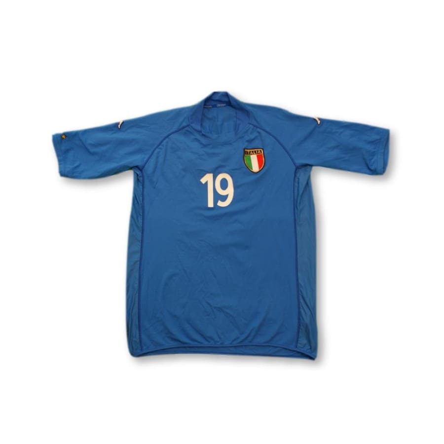 Maillot de football vintage domicile équipe dItalie N°19 SCHILLACI années 1990 - Kappa - Italie