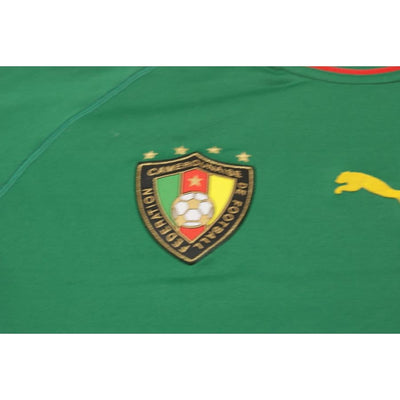 Maillot de football vintage domicile équipe du Cameroun 2004-2005 - Puma - Cameroun