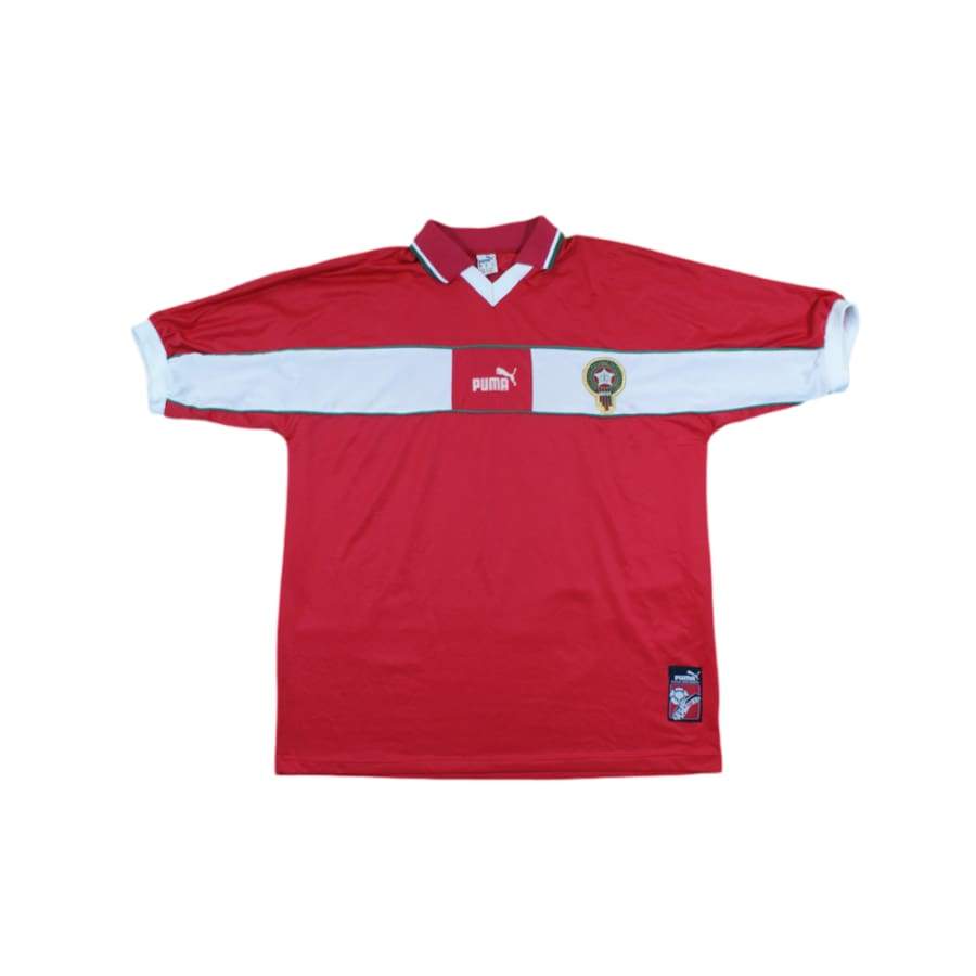 Maillot de football vintage domicile équipe du Maroc années 1990 - Puma - Autres championnats