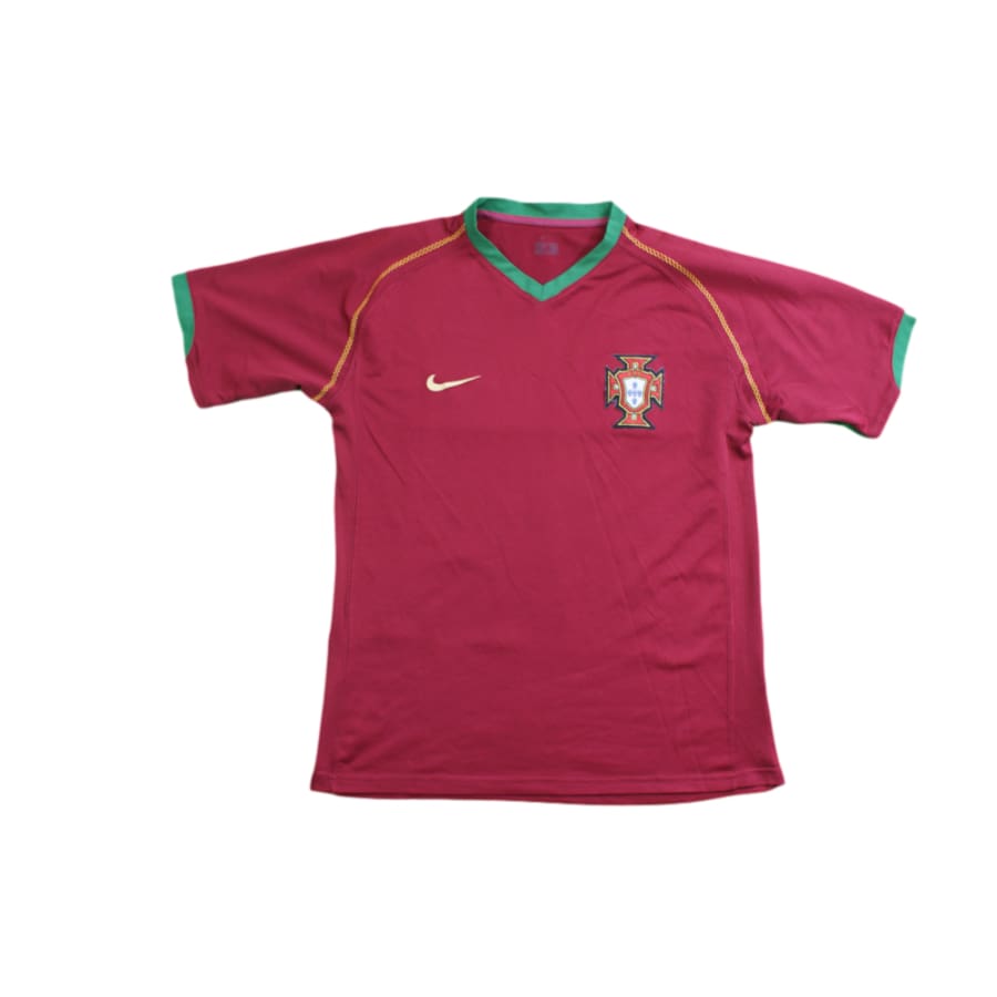Maillot de football vintage domicile équipe du Portugal 2006-2007 - Nike - Portugal