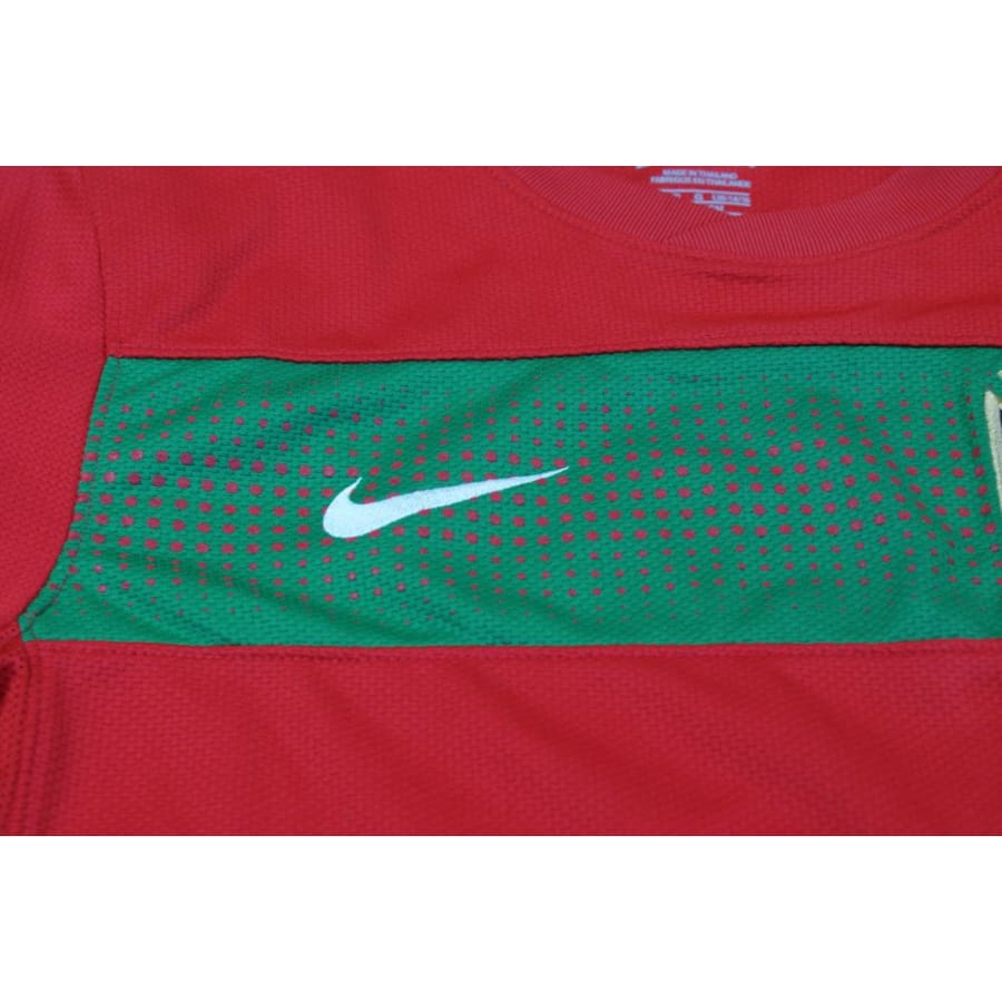 Maillot de football vintage domicile équipe du Portugal 2010-2011 - Nike - Portugal