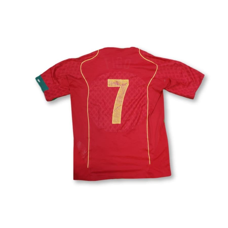 Maillot de football vintage domicile équipe du Portugal N°7 2004-2005 - Nike - Portugal