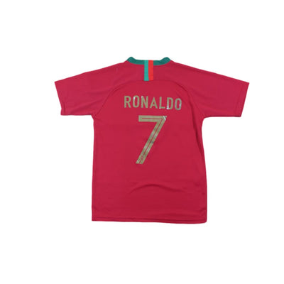 Maillot de football vintage domicile équipe du Portugal N°7 RONALDO 2018-2019 - Nike - Portugal