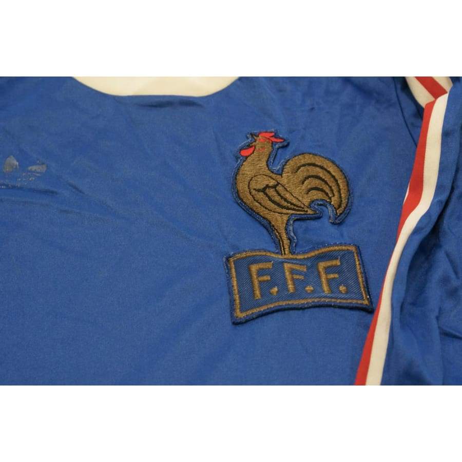 Maillot de football vintage domicile Equipe de France 1978-1979 - Adidas - Equipe de France